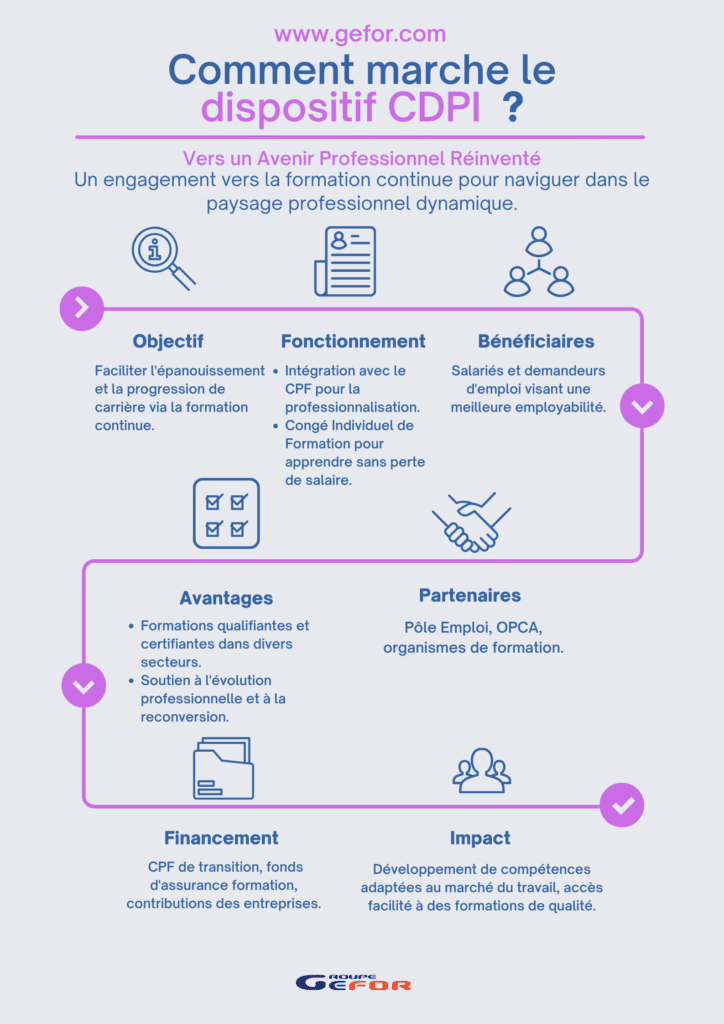 Infographie CDPI