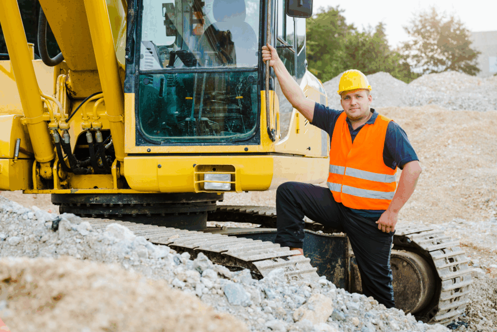 conducteur d'engins de chantier